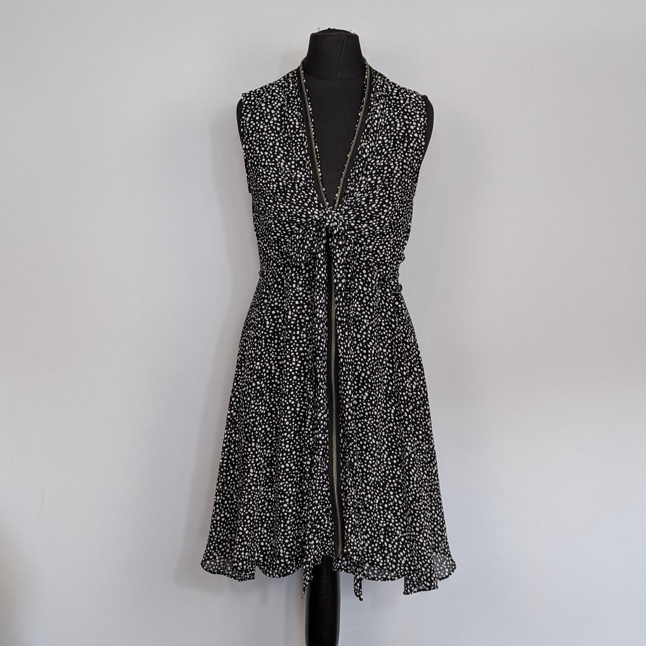 Jayda Dress All Saints Scatter Dress Allsaints Jayda V-Neck Zip