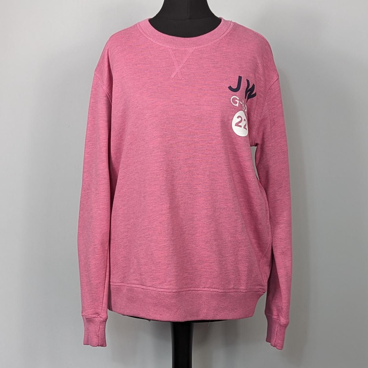 Jack Wills Pink Crew Neck Sweatshirt Long Depop
