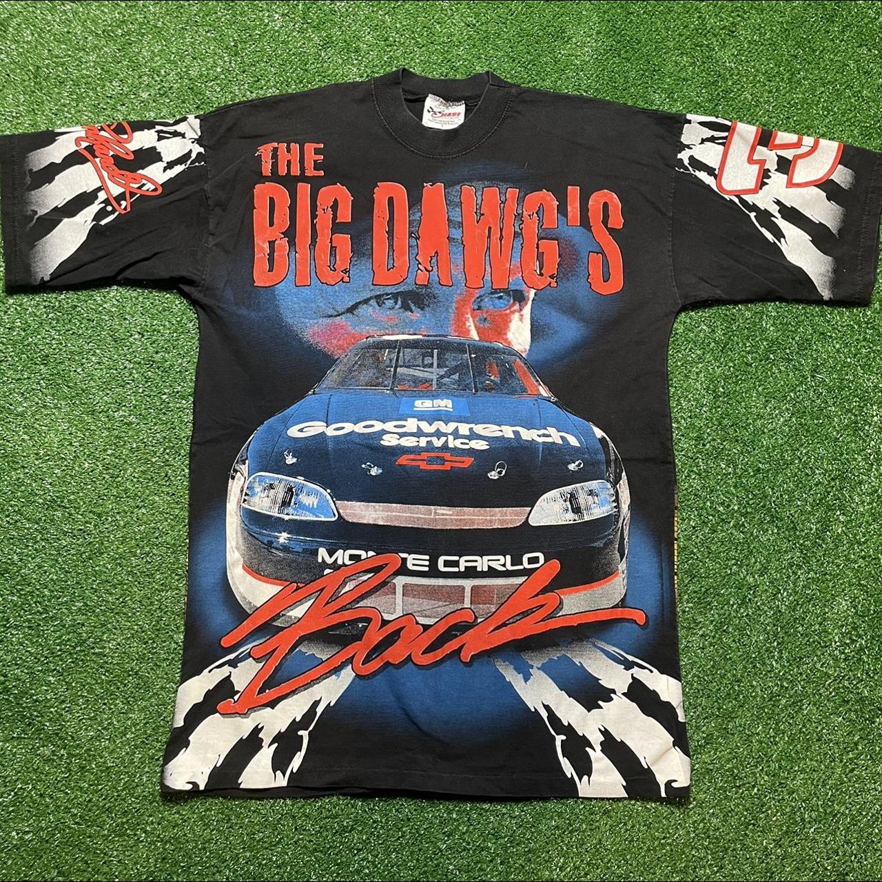 Vintage 1997 Chase Dale Earnhardt Nascar Shirt Big Dawg's shops Back Xl All Over Print