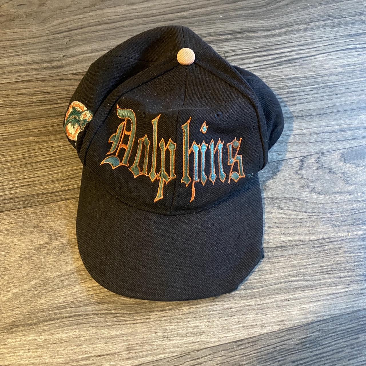 Vintage Miami Dolphins Apex One Snapback Hat Cap - Depop