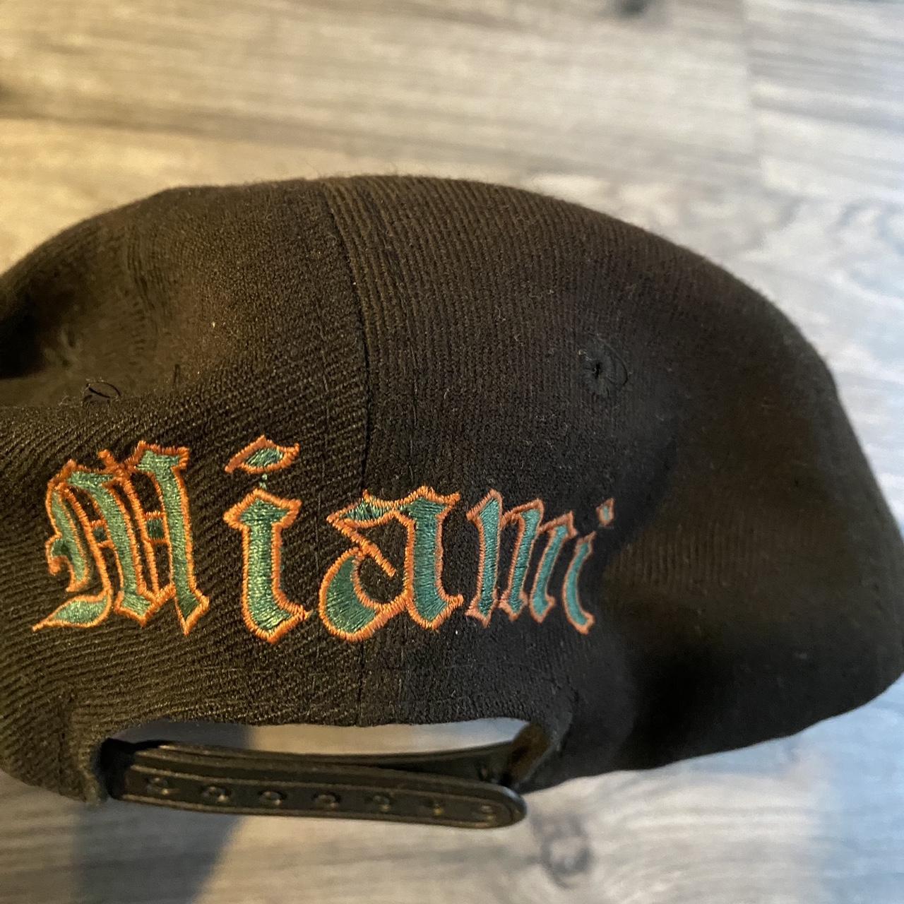 Vintage Miami Dolphins Apex One Snapback Hat Cap - Depop