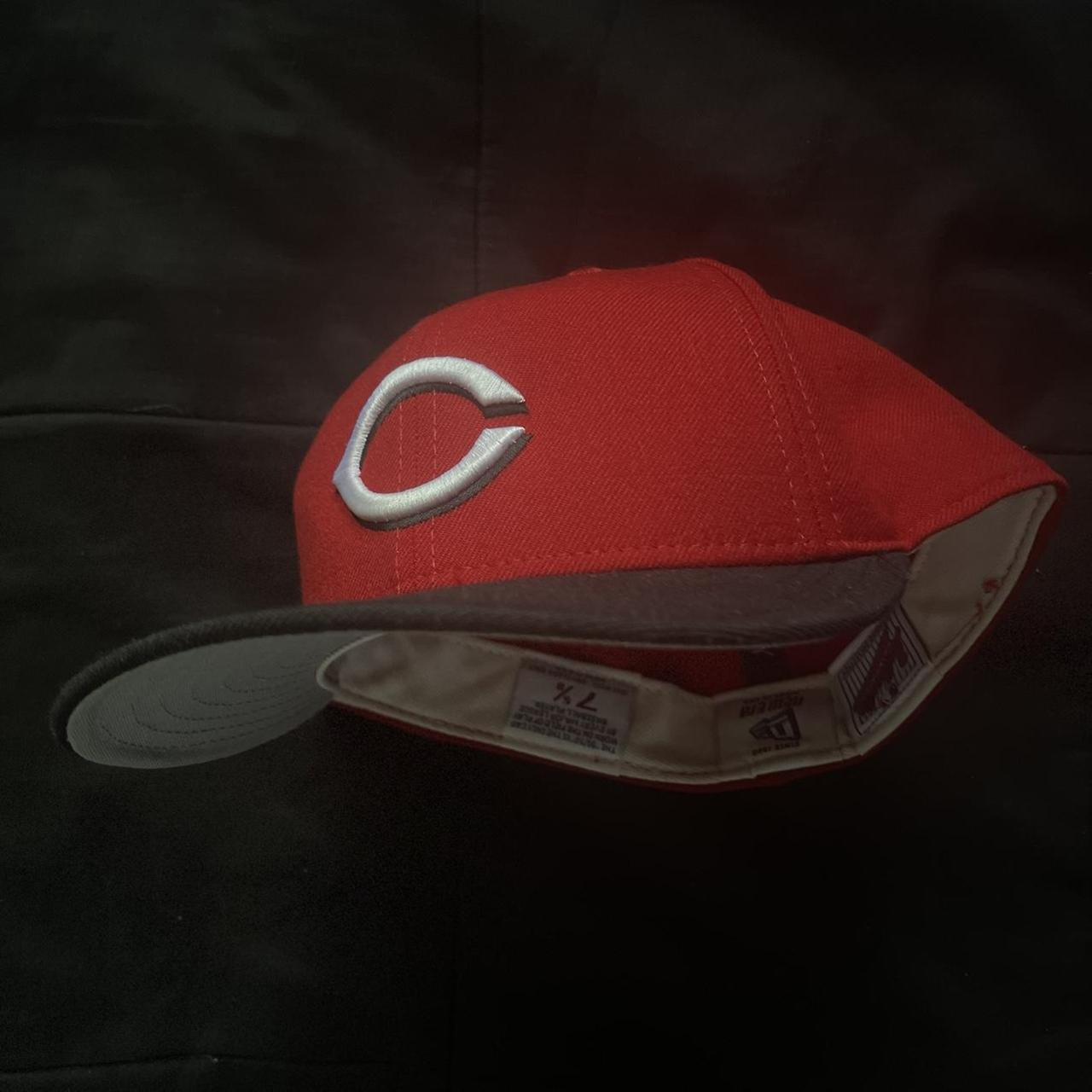 Cincinnati Reds Fitted Hat NEW 7 5/8 New Era 59FIFTY - Depop