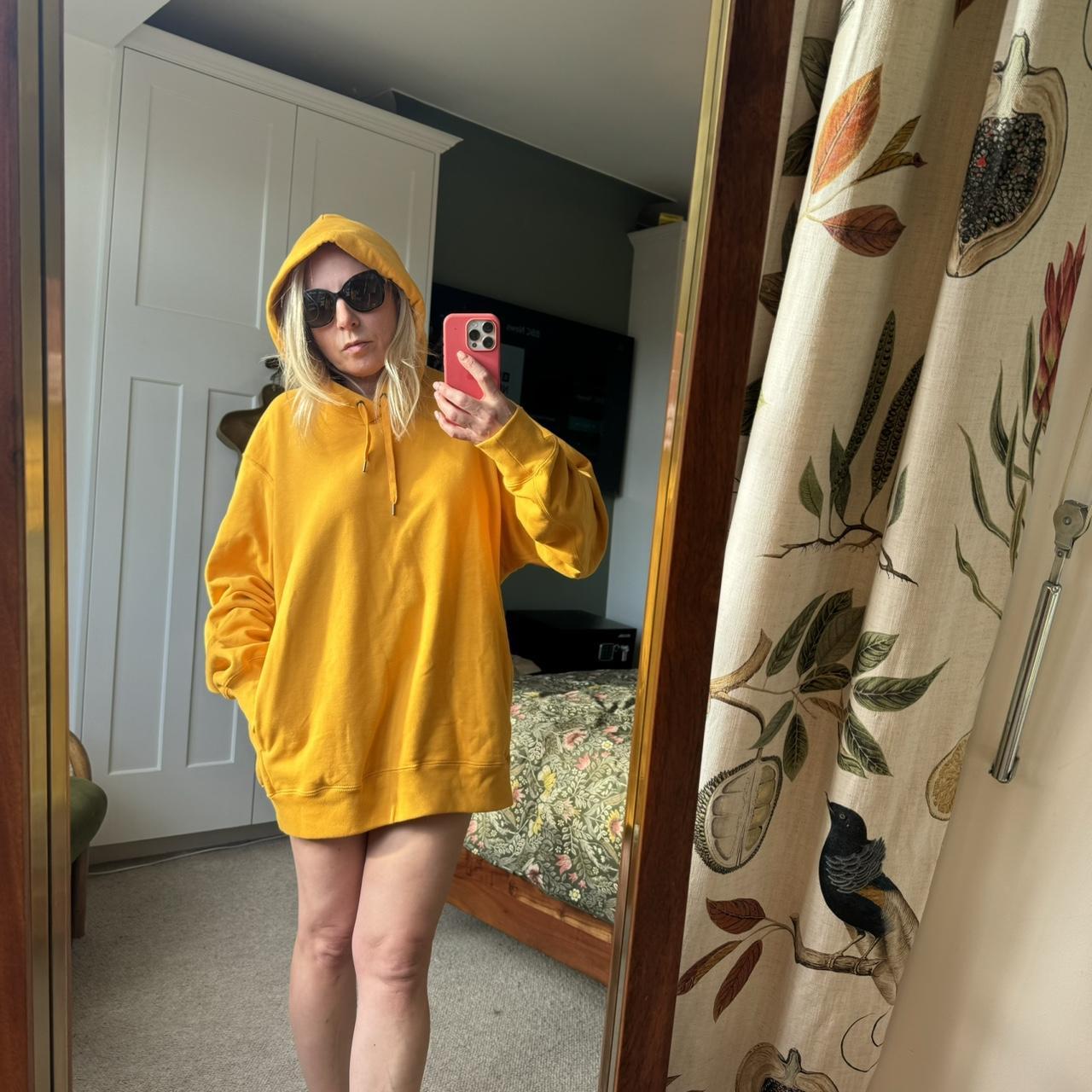 Uniqlo yellow hoodie sale