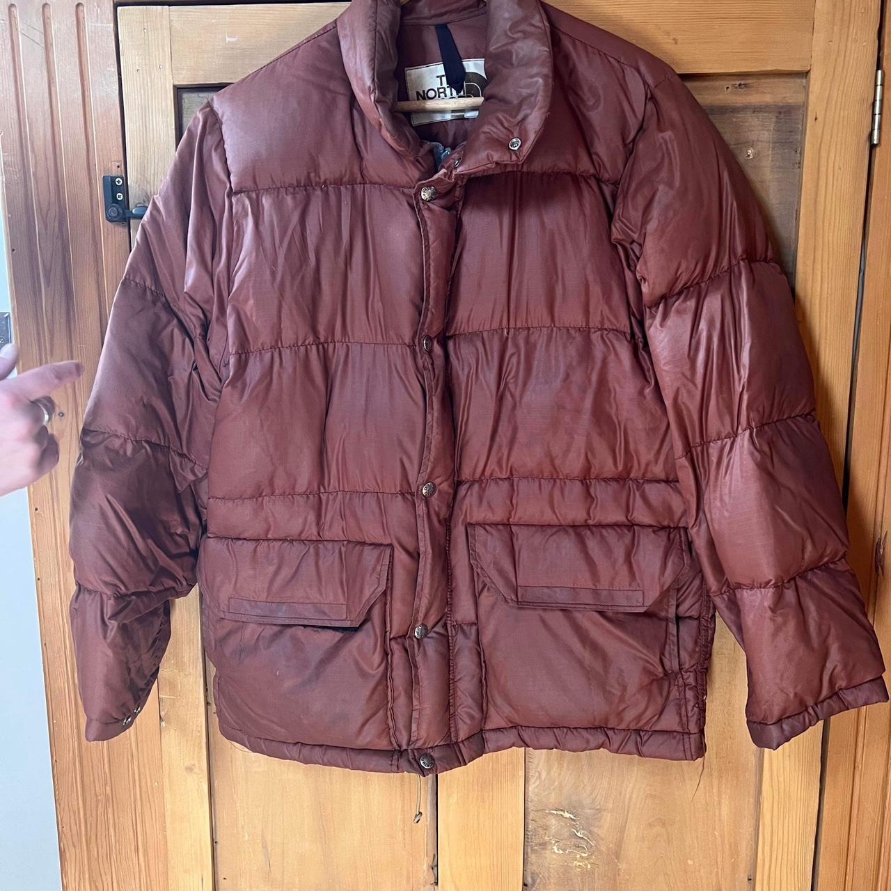 Rare vintage north face puffer jacket. Signs of wear... - Depop