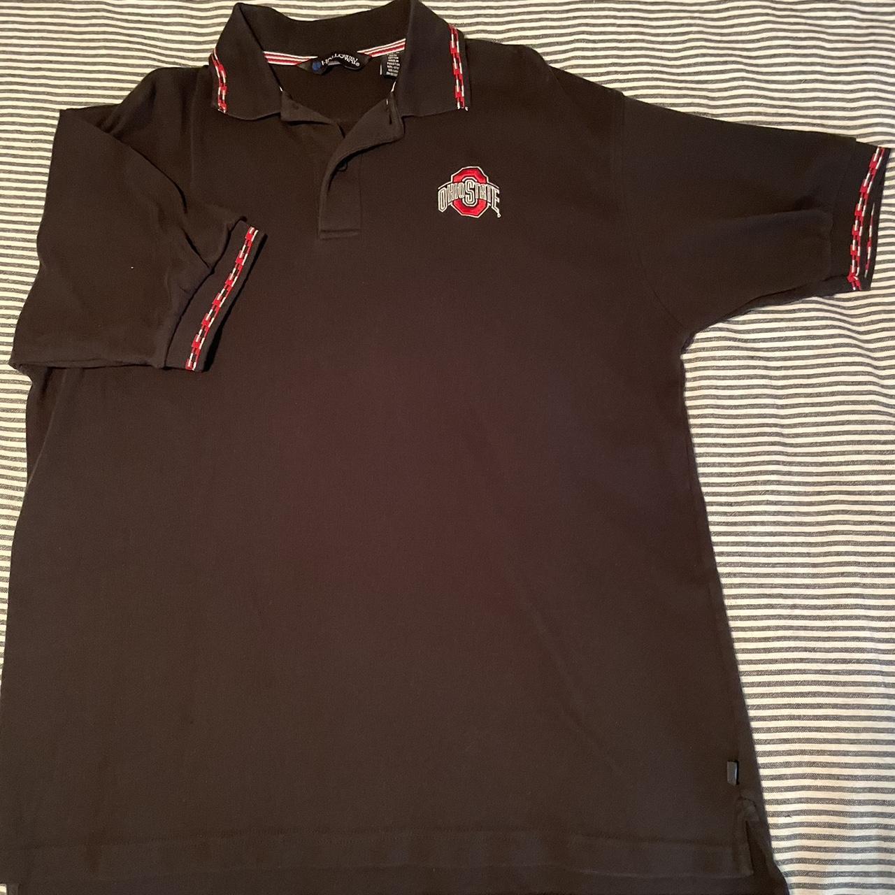 Vintage Ohio state polo shirt no flaws size M. Super... - Depop