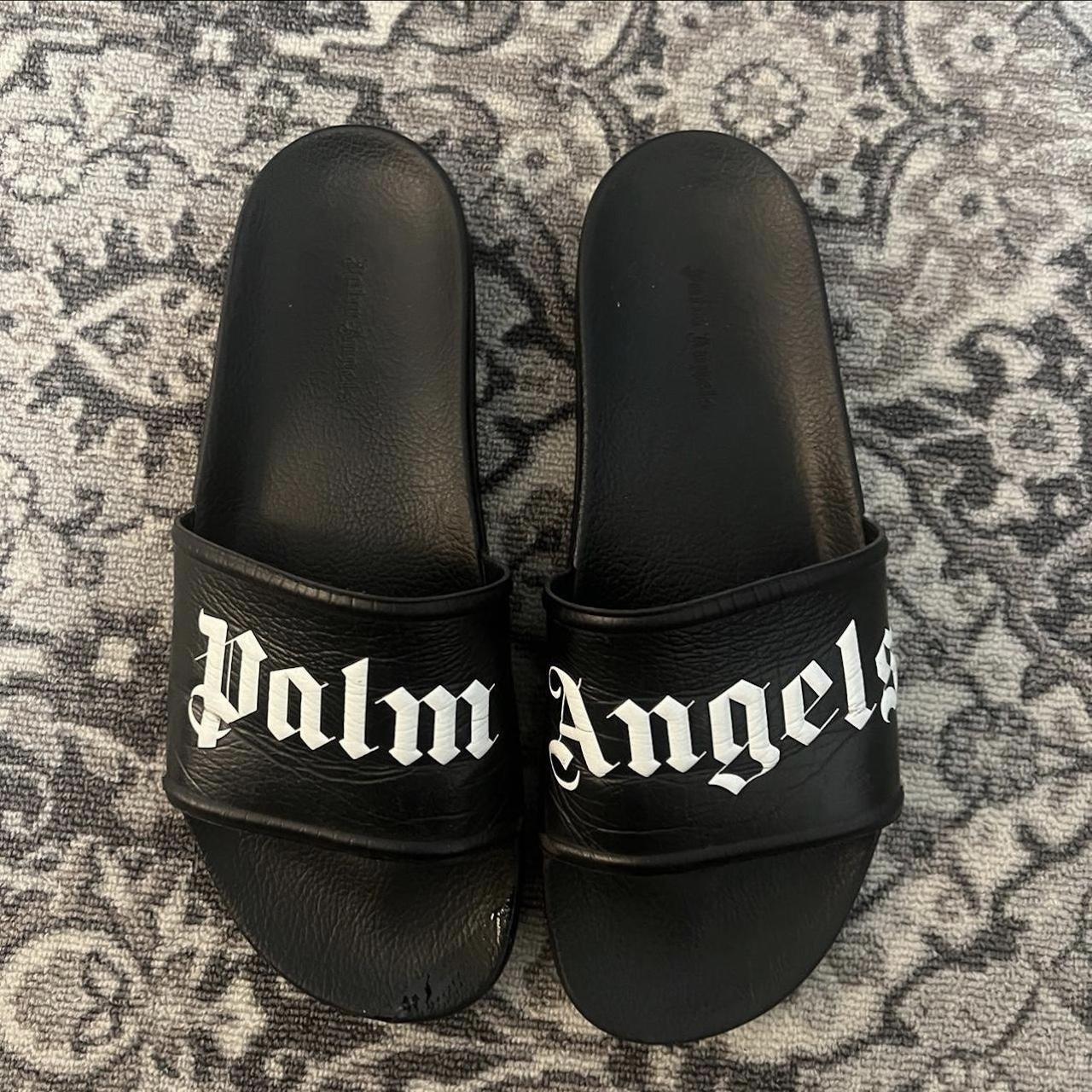 PALM ANGELS, Black Men's Sandals