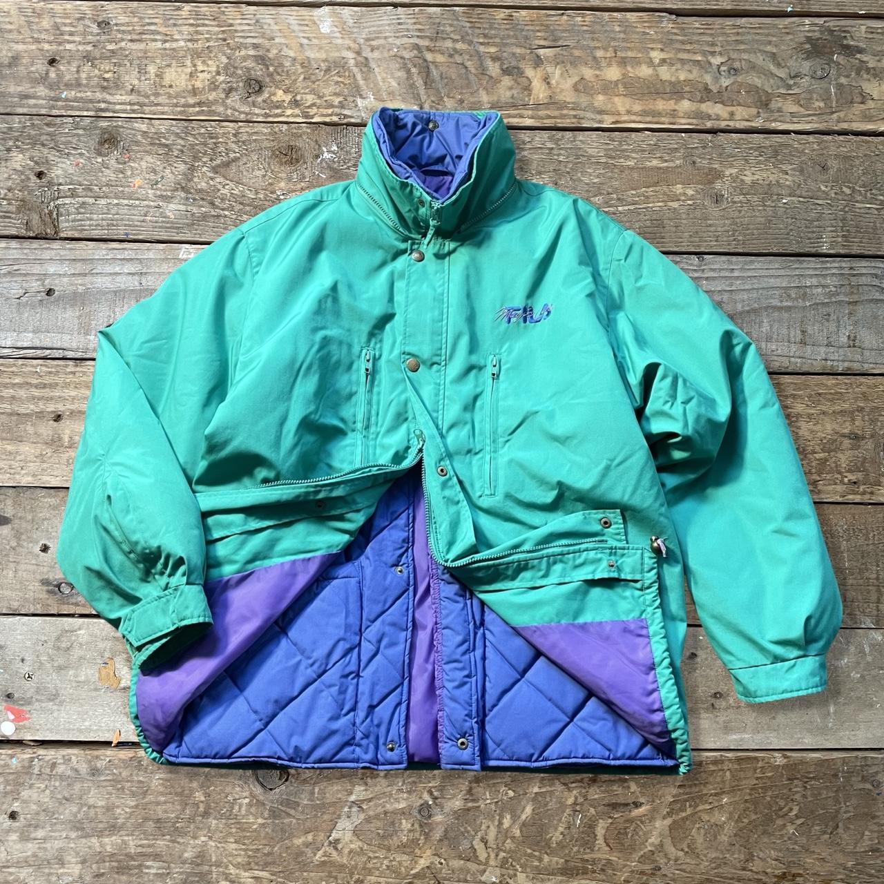 Vintage Fila Magic Line Insulated Jacket ... - Depop