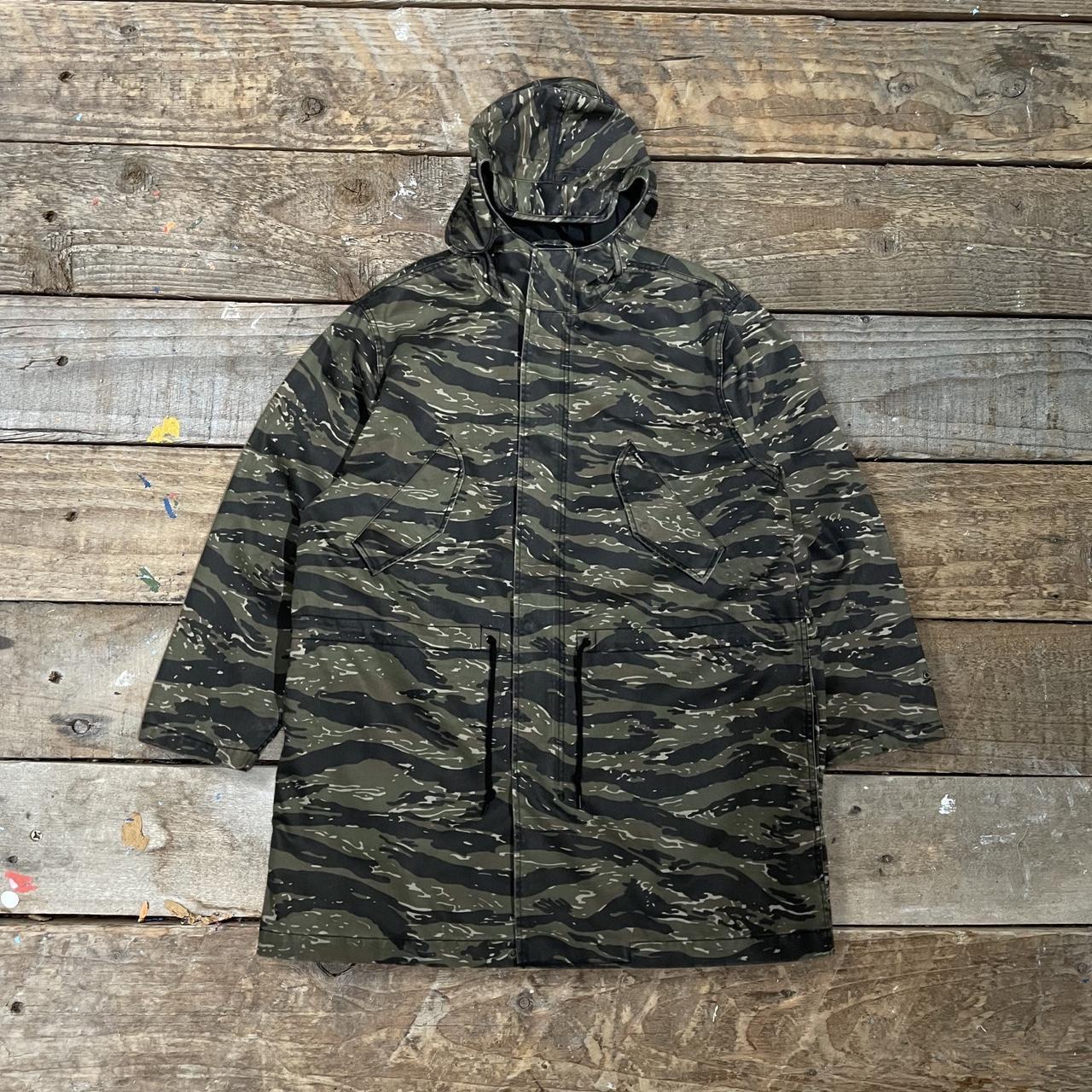 Nikelab essentials tiger camo clearance parka