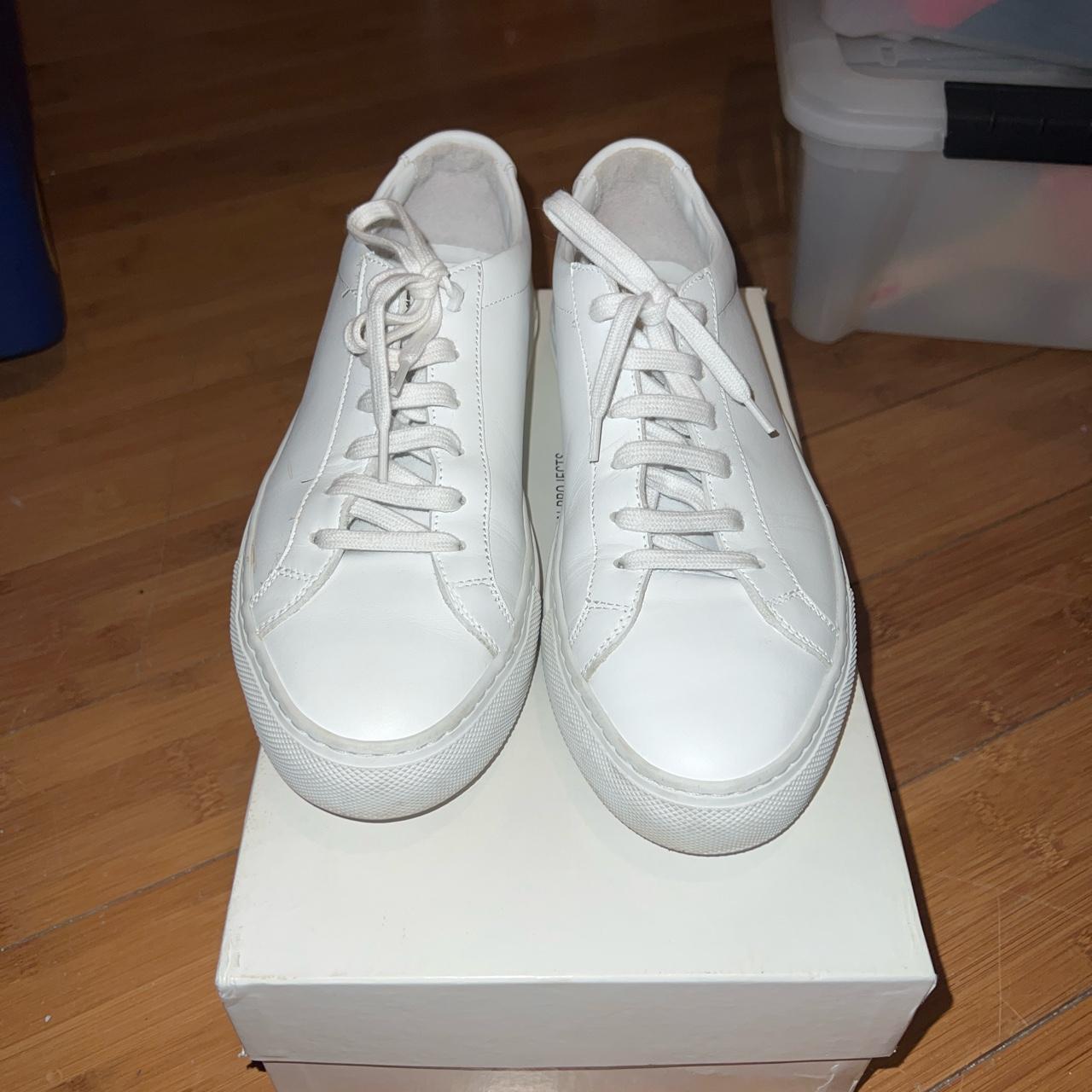 Common Projects Women's White Trainers (2)