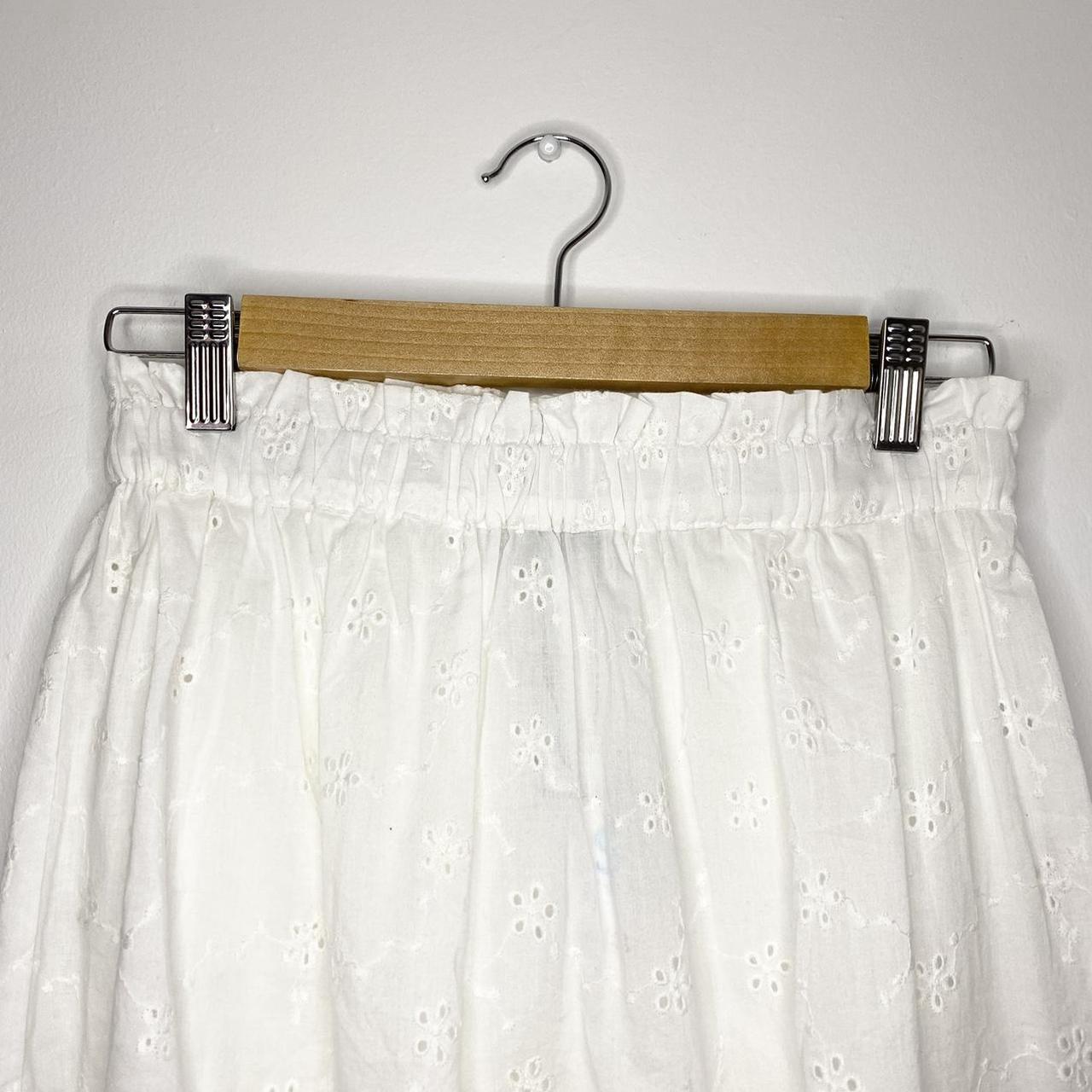 Primark Women's White Skirt | Depop