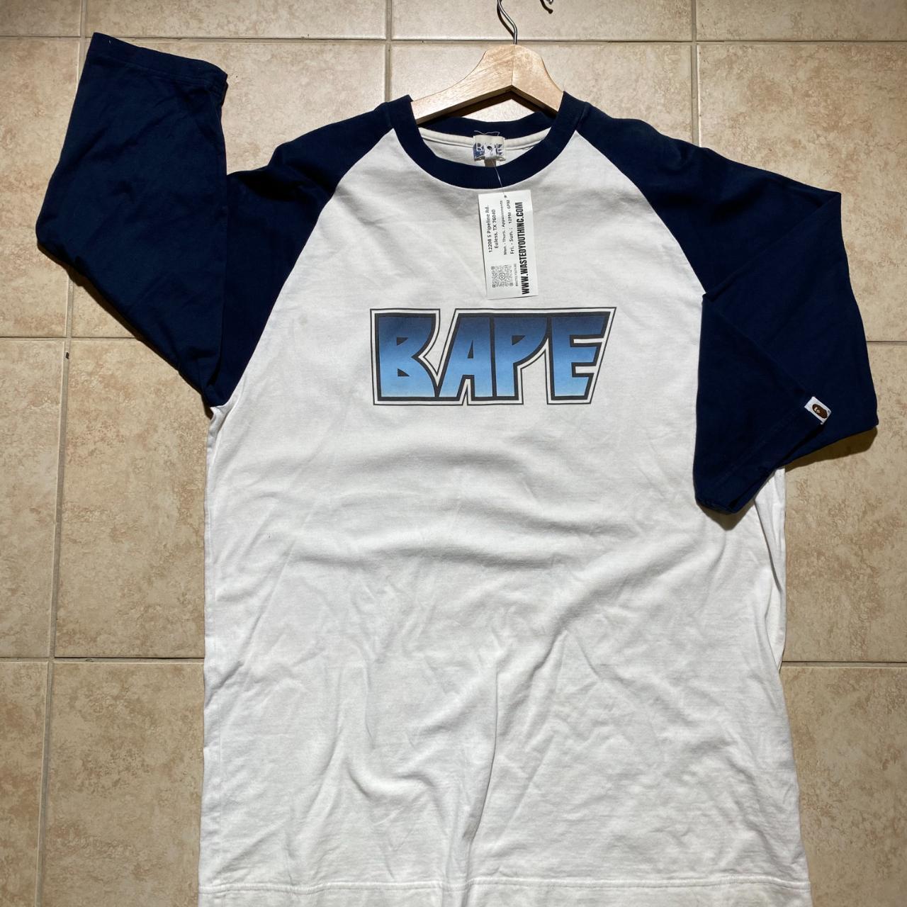 BAPE BASEBALL SHIRT MENS