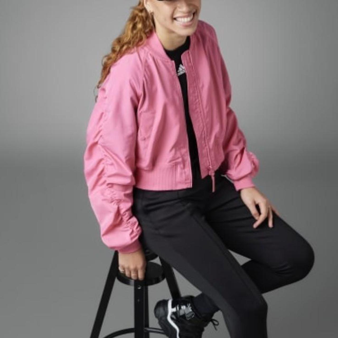 Adidas clearance bomber pink