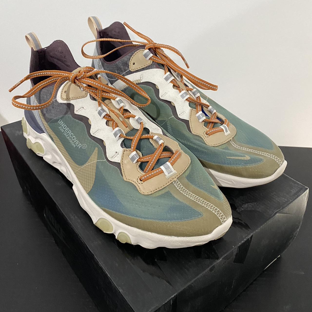 nike undercover react element 87 green mist