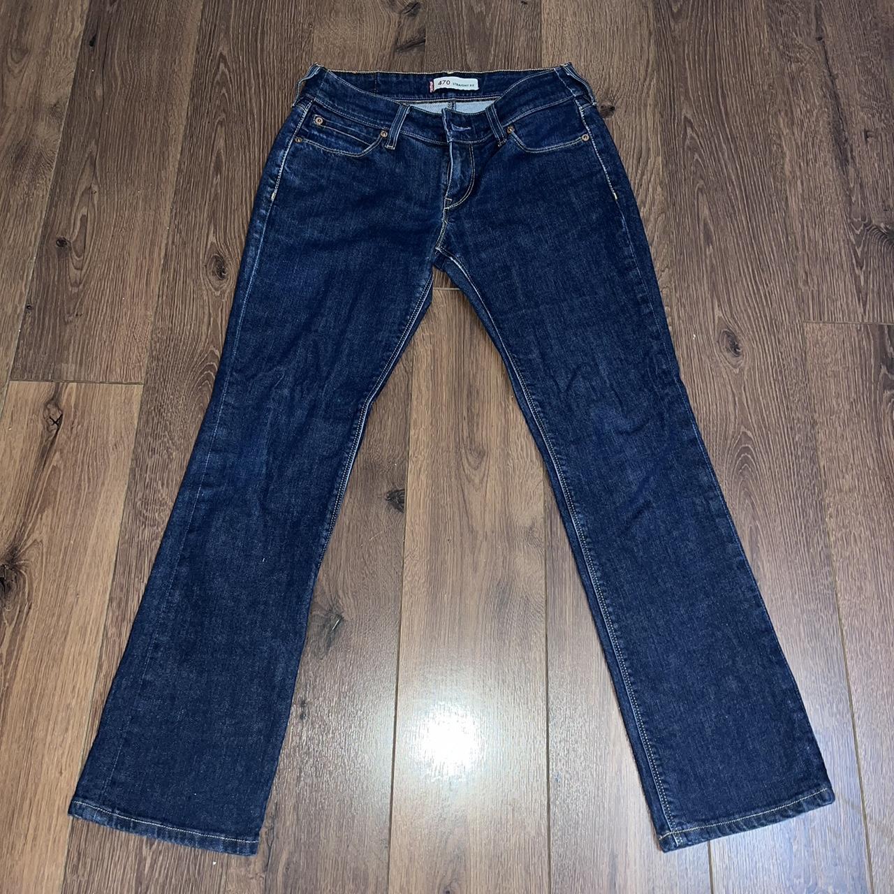 Levi’s straight fit 470 jeans In perfect condition... - Depop