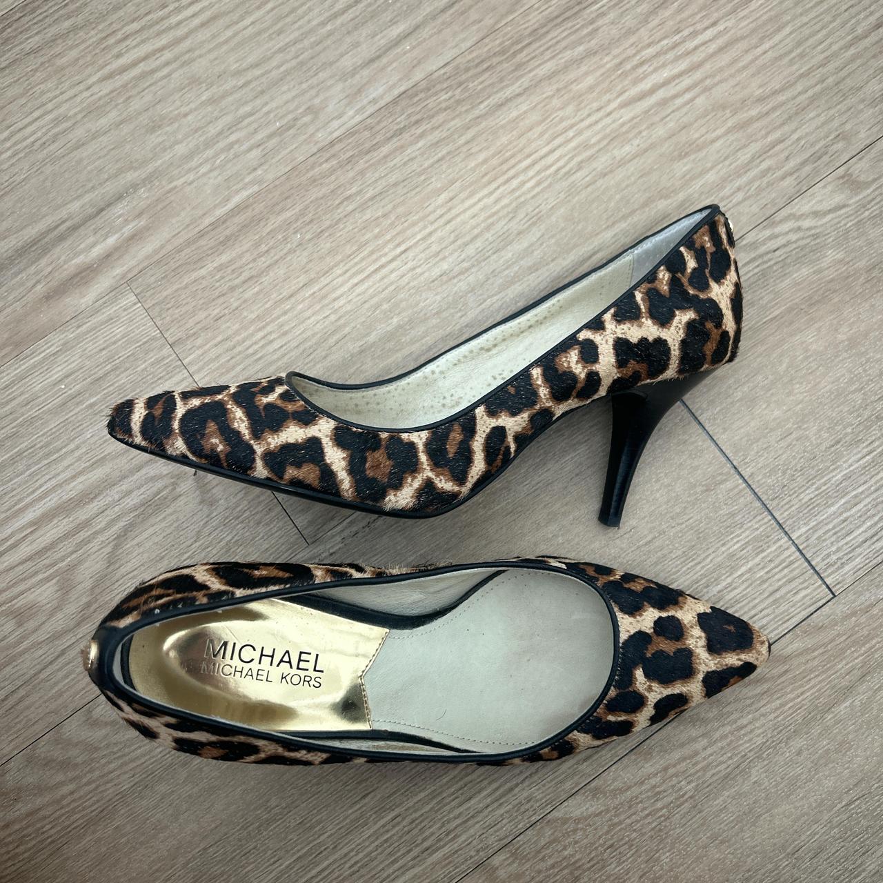 Michael kors cheetah heels online