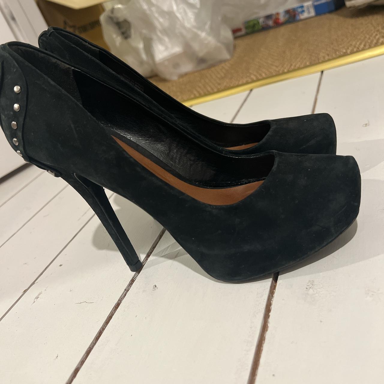 Sweet aldo chunky platform court shoe with high... - Depop