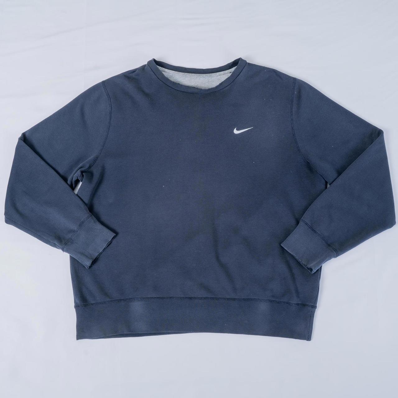 VINTAGE NIKE SWEATSHIRT - (L) Amazing y2k grey | Depop