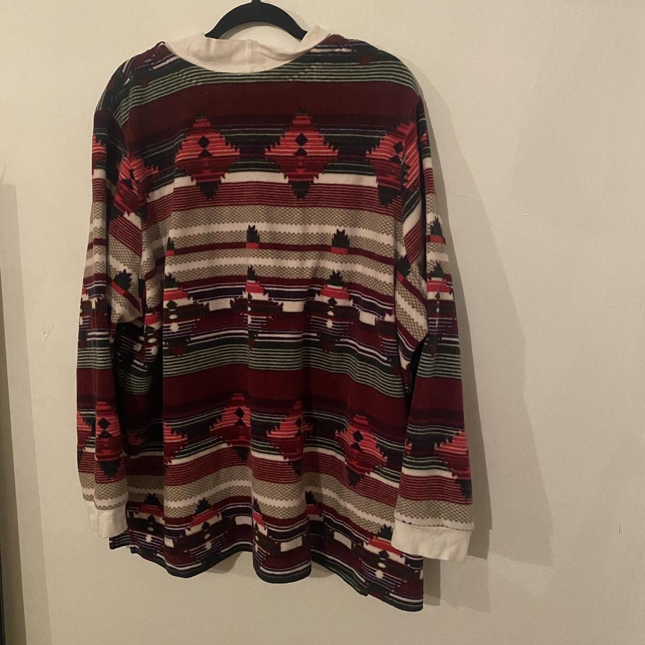 Blair Men's Red and White Jumper (6)