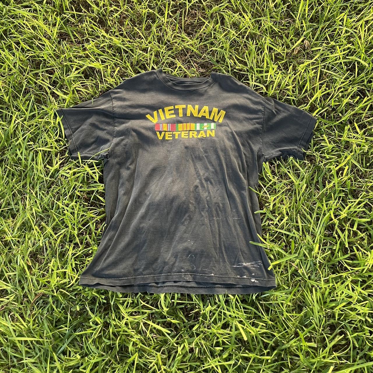 Vintage Vietnam Vet T-Shirt If You Have Any... - Depop