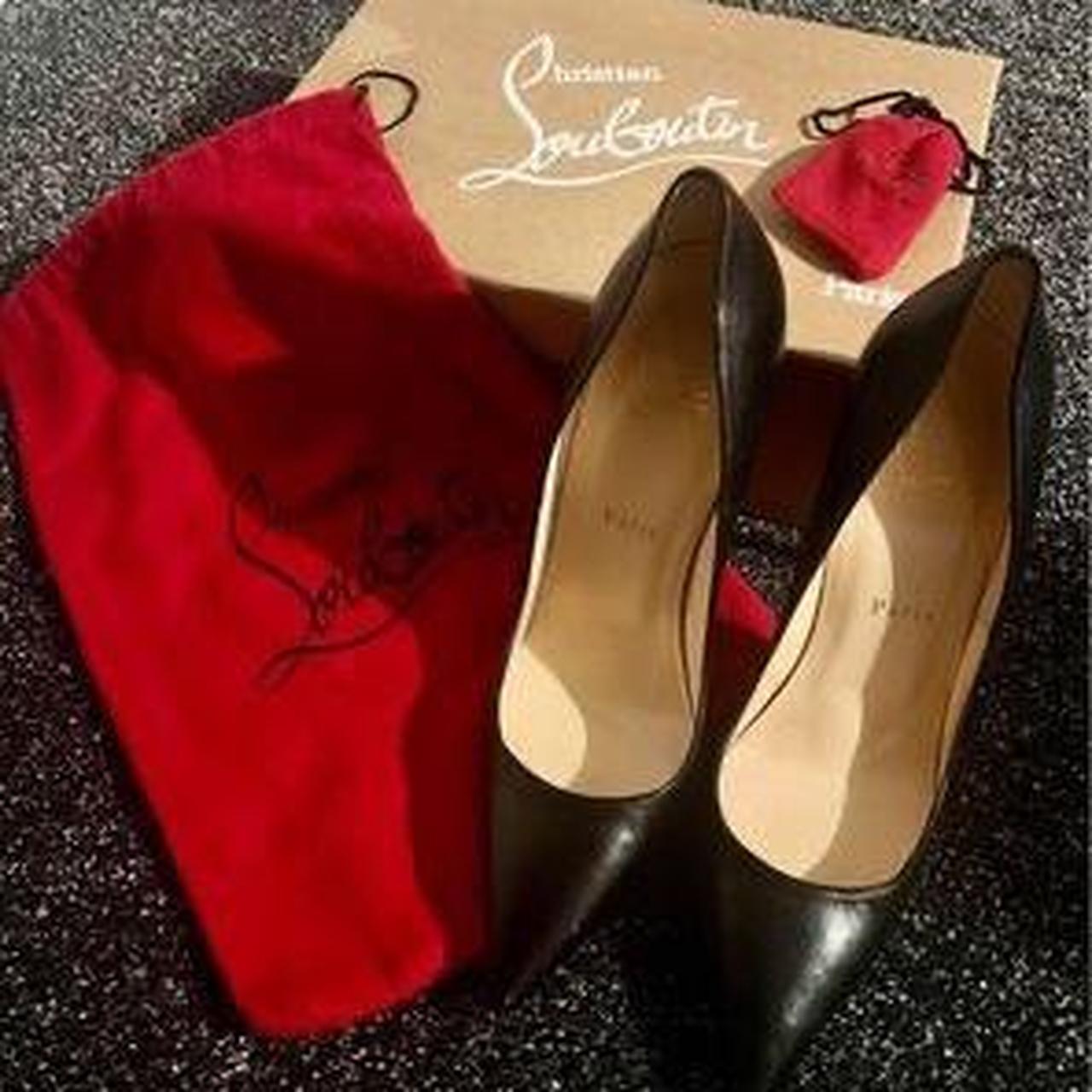 Christian Louboutins Kate 120 Size 6 Only worn... Depop
