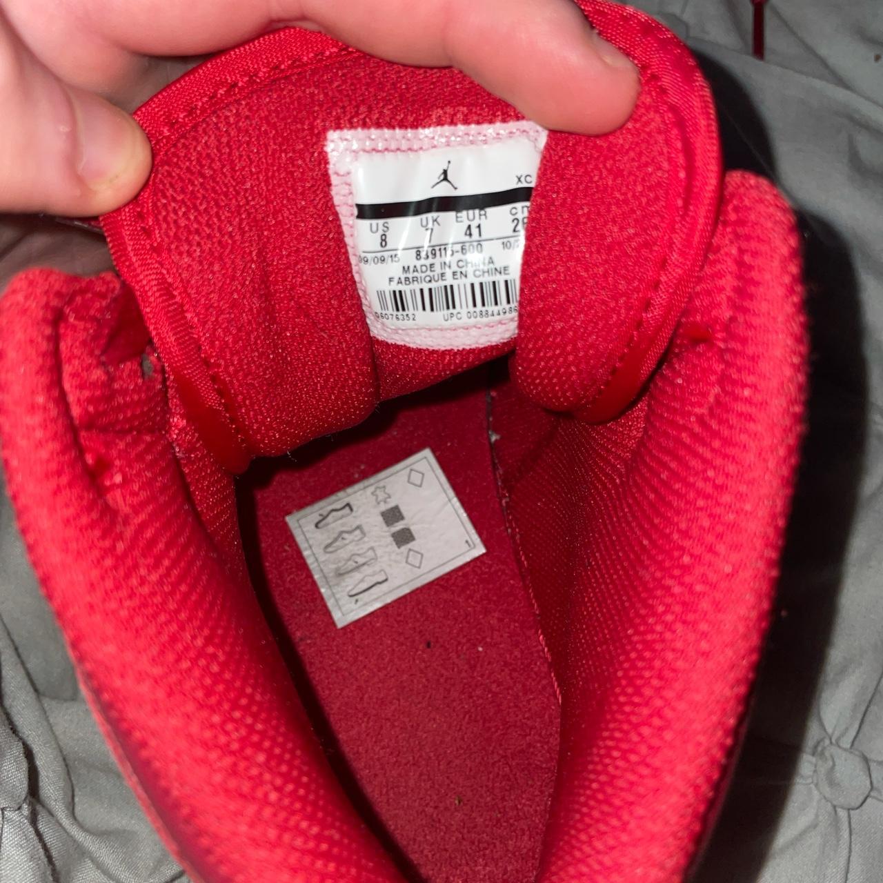 nike air jordan 1 retro red elephant print