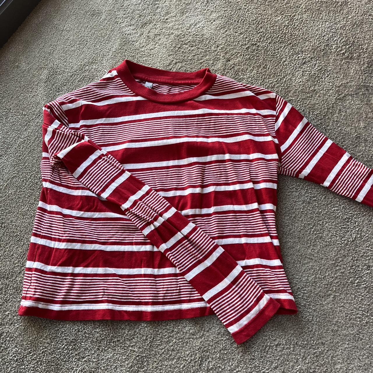 Glassons red stripy top! - Depop