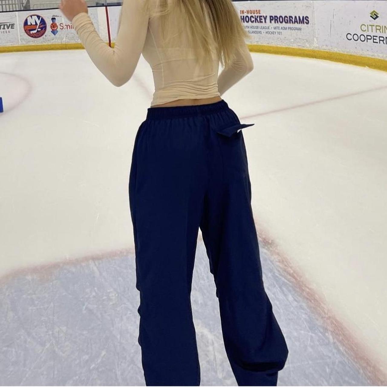 Brandy Melville track pants in navy blue. Not sold... Depop