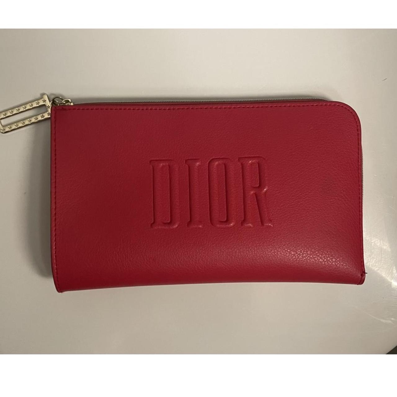 Dior Velvet Cosmetic Pouch  Pink makeup bag Cosmetic pouch Bags designer  fashion