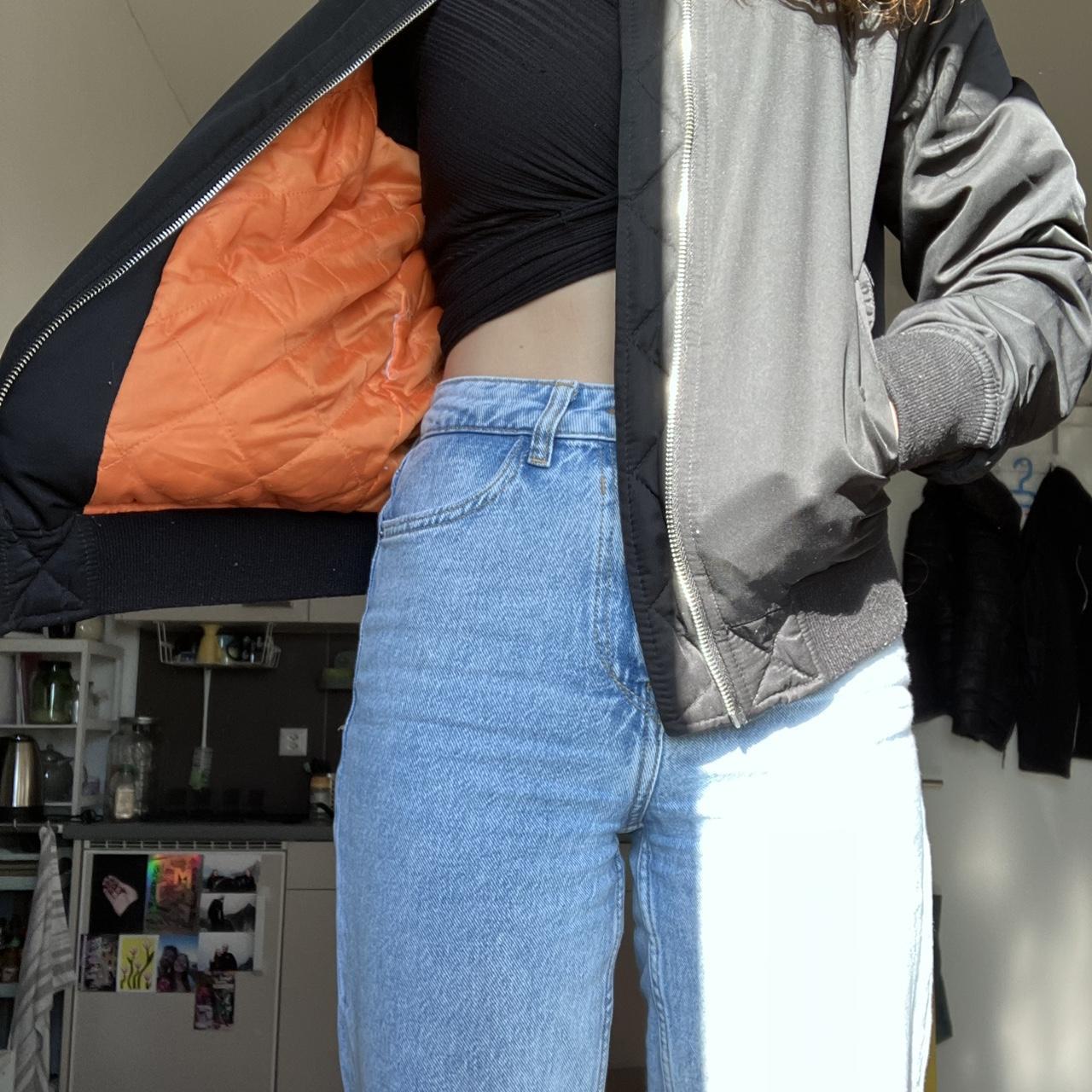 High Waist Fb Sister Jeans New Yorker Black Bomber, FB Sister