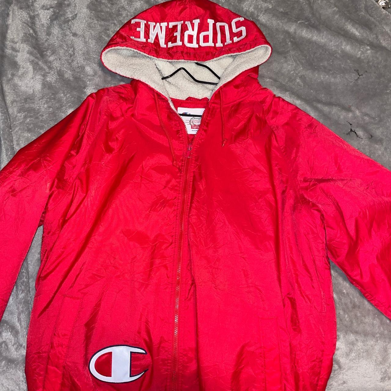 Supreme champion cheap red jacket