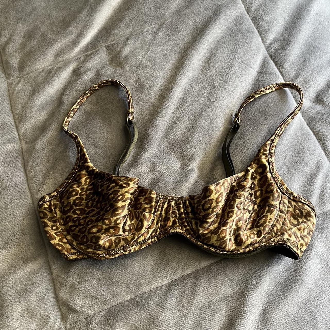 Cheetah Print Victorias Secret Bra Super Cute Just Depop