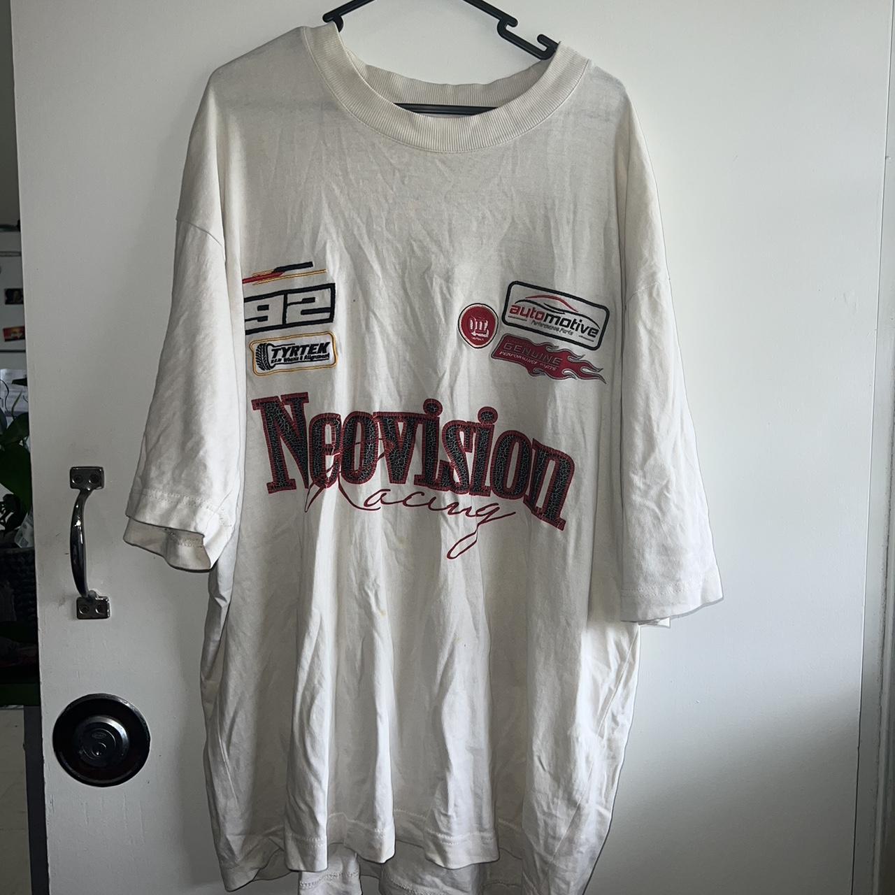 Neovision tee, small stains as shown size Xl - Depop