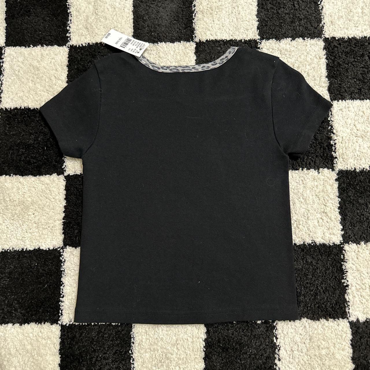 john galt new york black baby tee! has pacsun tag on... - Depop