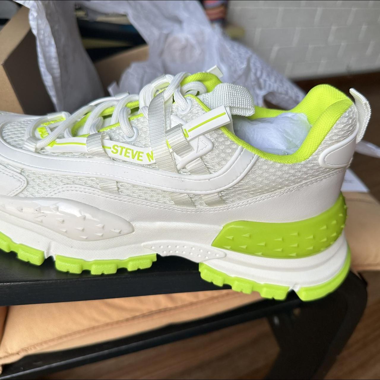 Lime green steve madden sneakers online