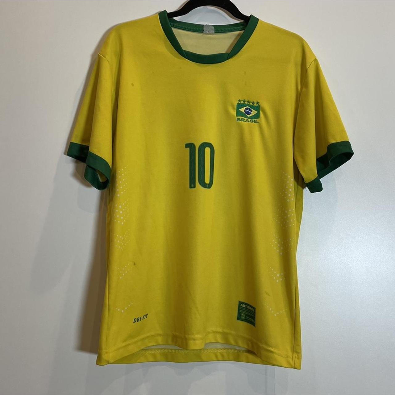 VINTAGE BRAZIL NEYMAR JR JERSEY/KIT Product... - Depop