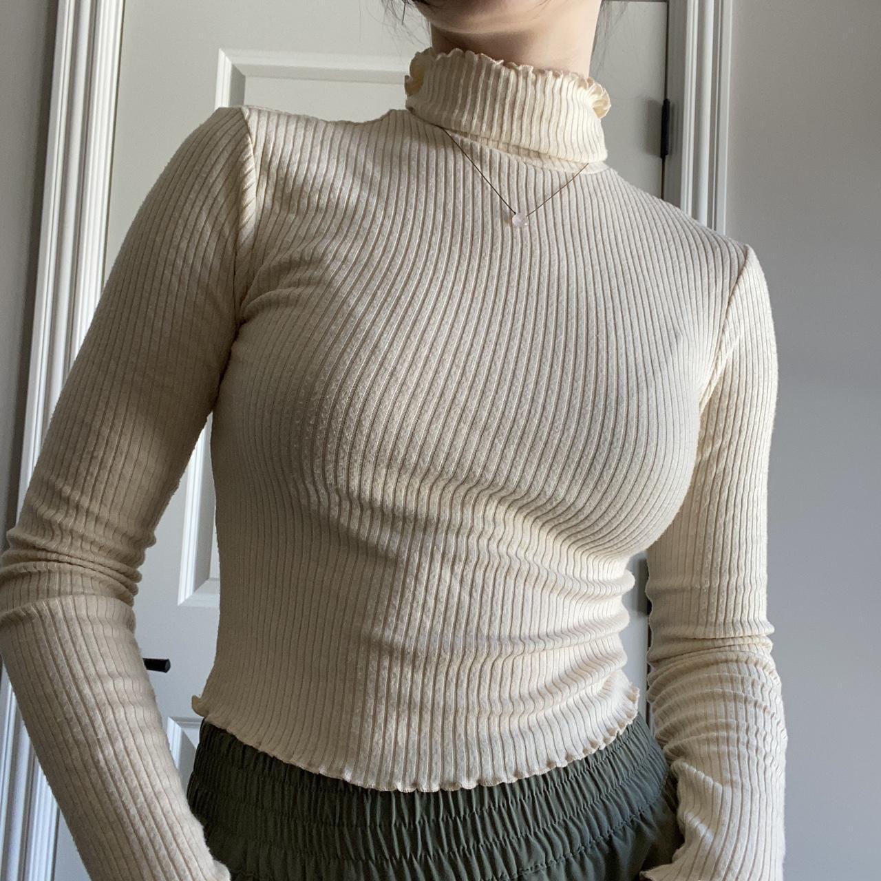 Lettuce hem outlet turtleneck