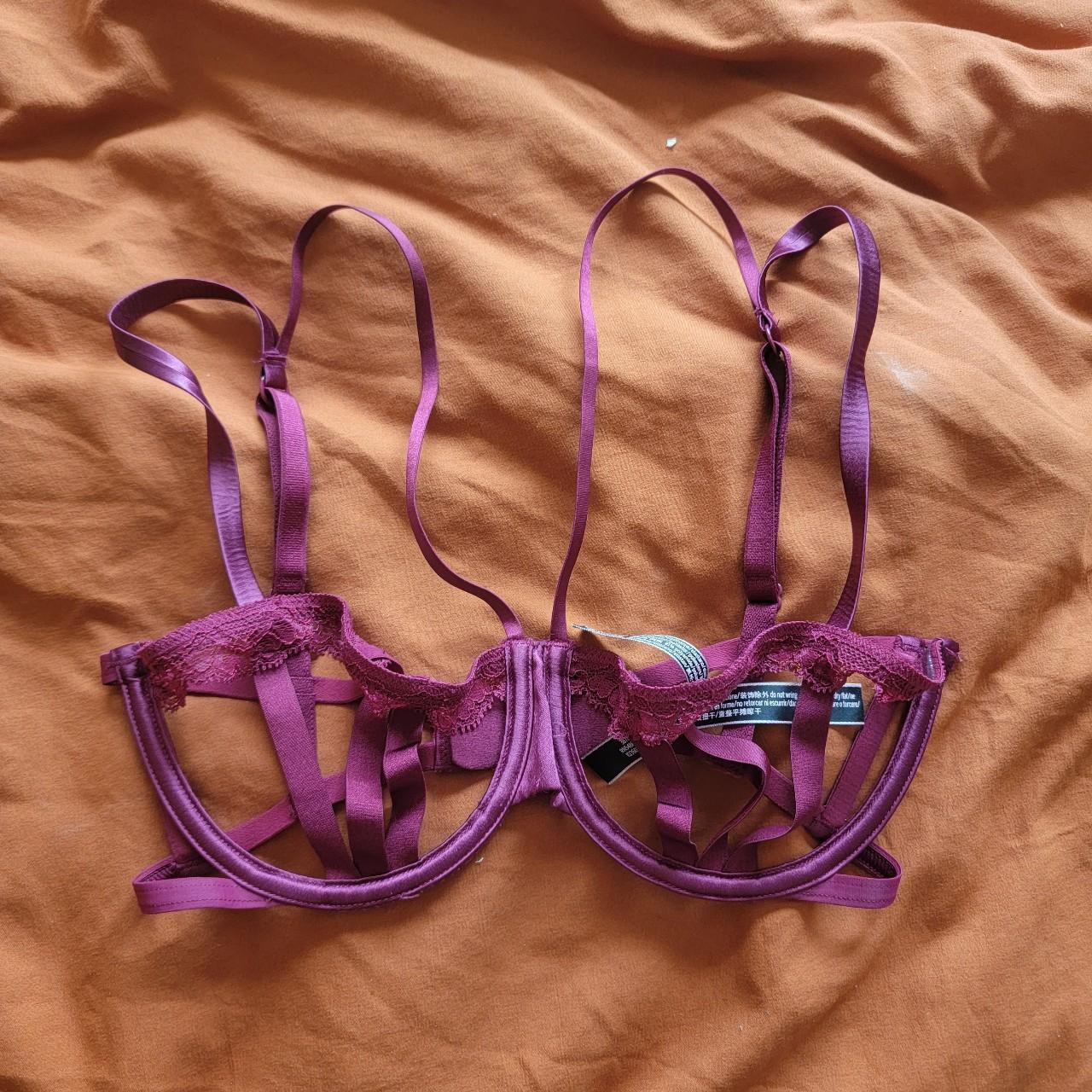 Victoria's Secret cage bra Size 32C Good condition, - Depop