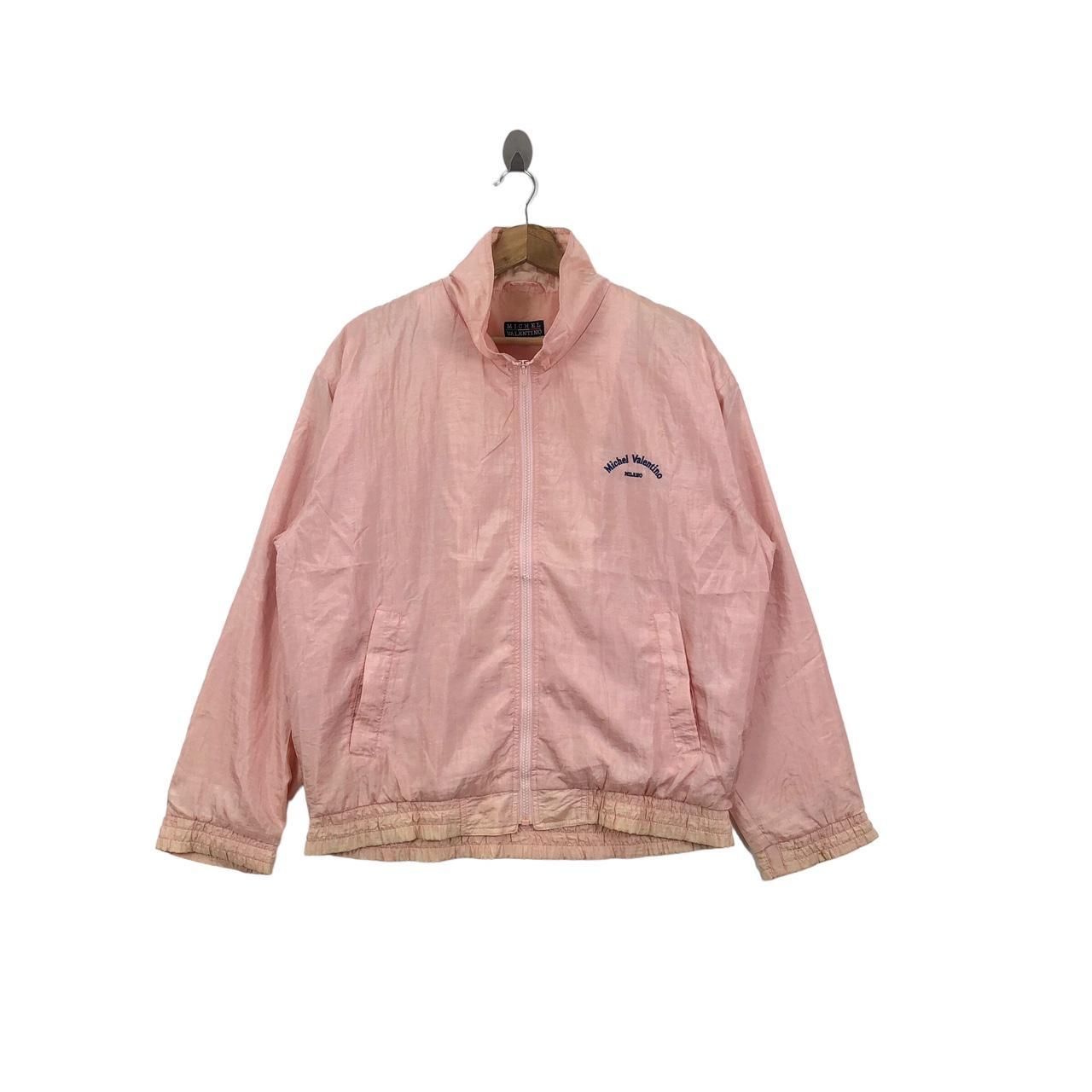 Vintage MICHEL VALENTINO ITALY Peach Jacket Depop