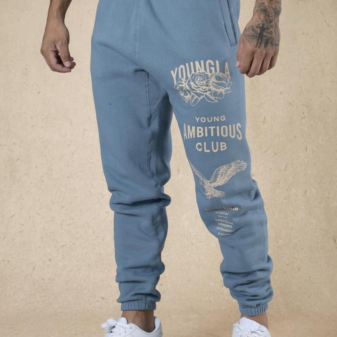 YoungLA Immortal Joggers Size Medium Tan - Depop