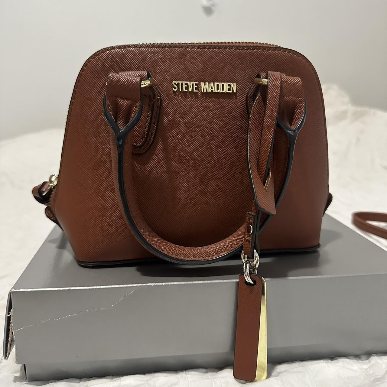 brown steve madden crossbody