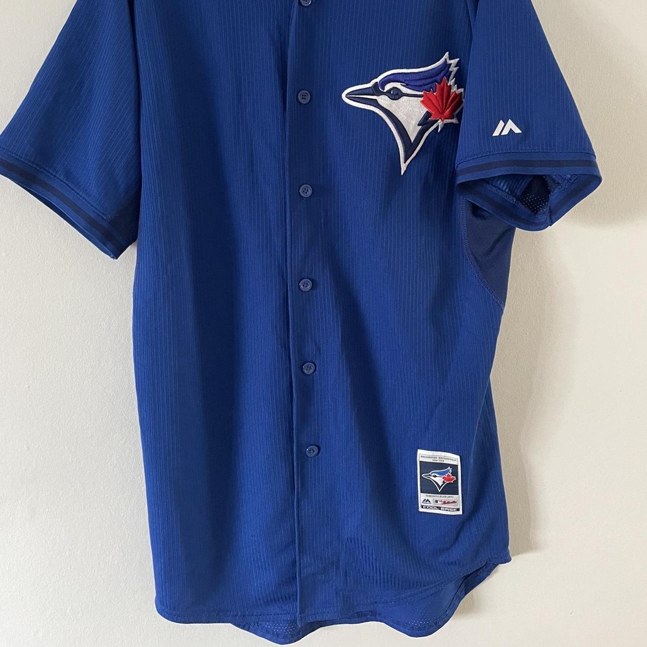 toronto-blue-jays-training-jersey-authentic-depop