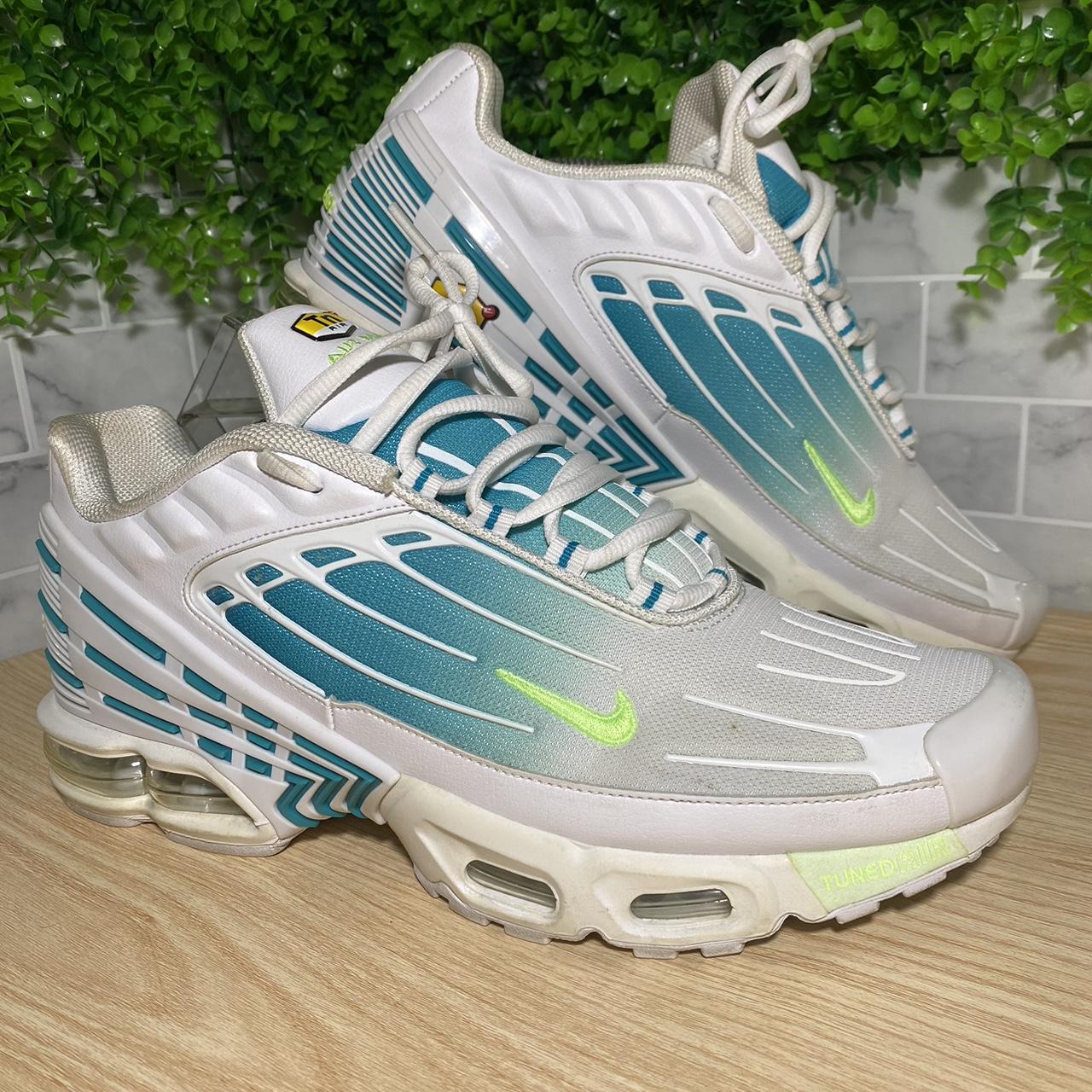 Nike Tn3 Aquamarine’s Size: us11 Condo: JYS , all... - Depop