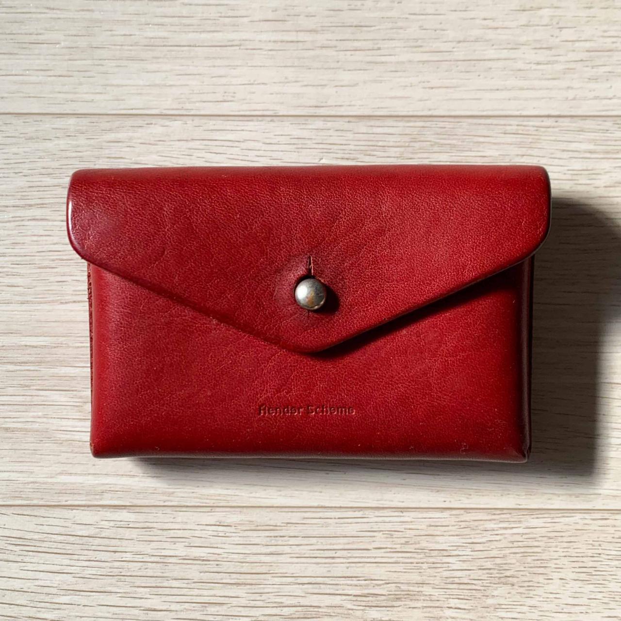 Hender Scheme Leather Wallet, - 100%...