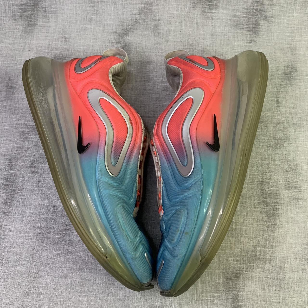 nike air max 720 pink sea size 8w shoes are in worn. Depop