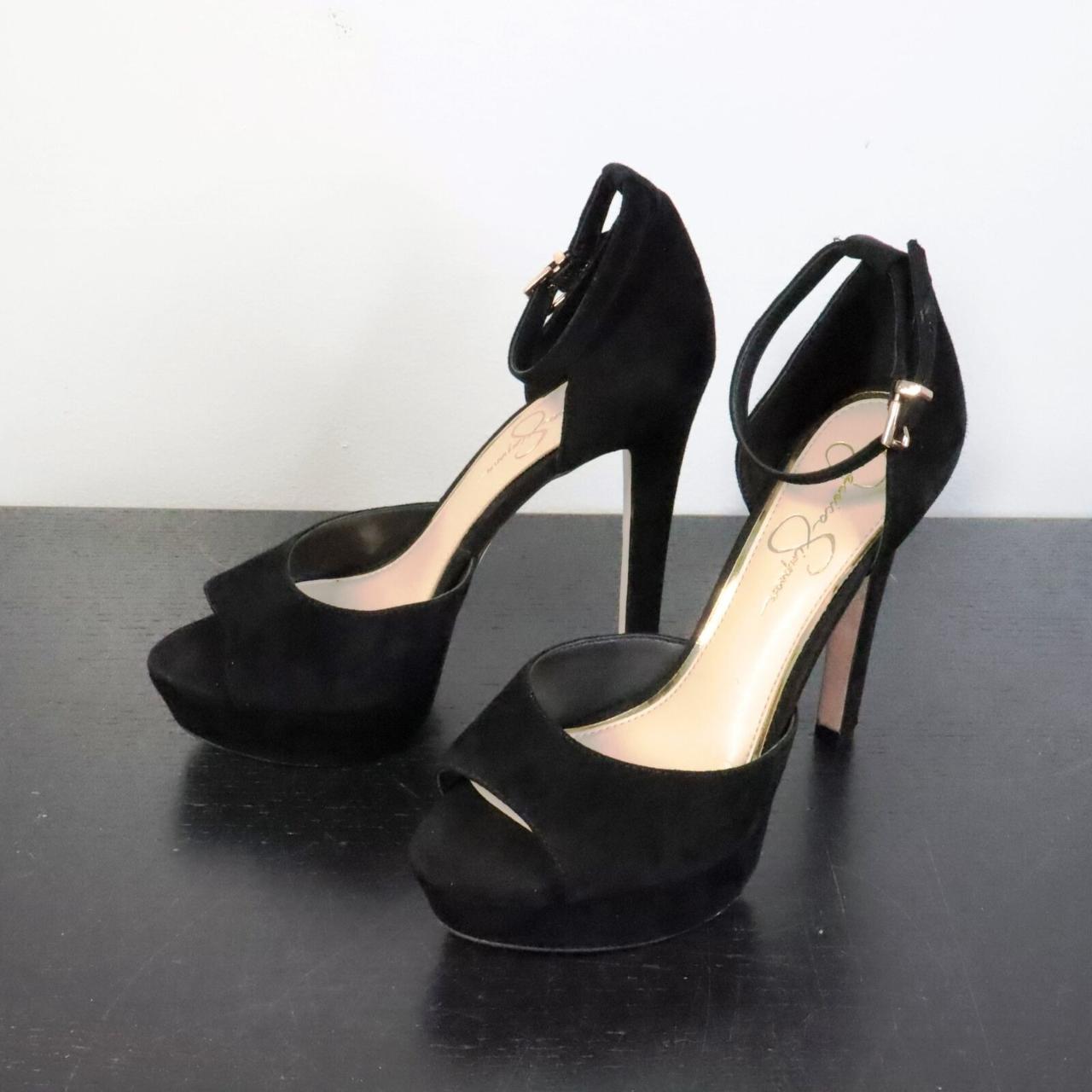 Jessica Simpson Women s 8.5M Beeya Black Suede