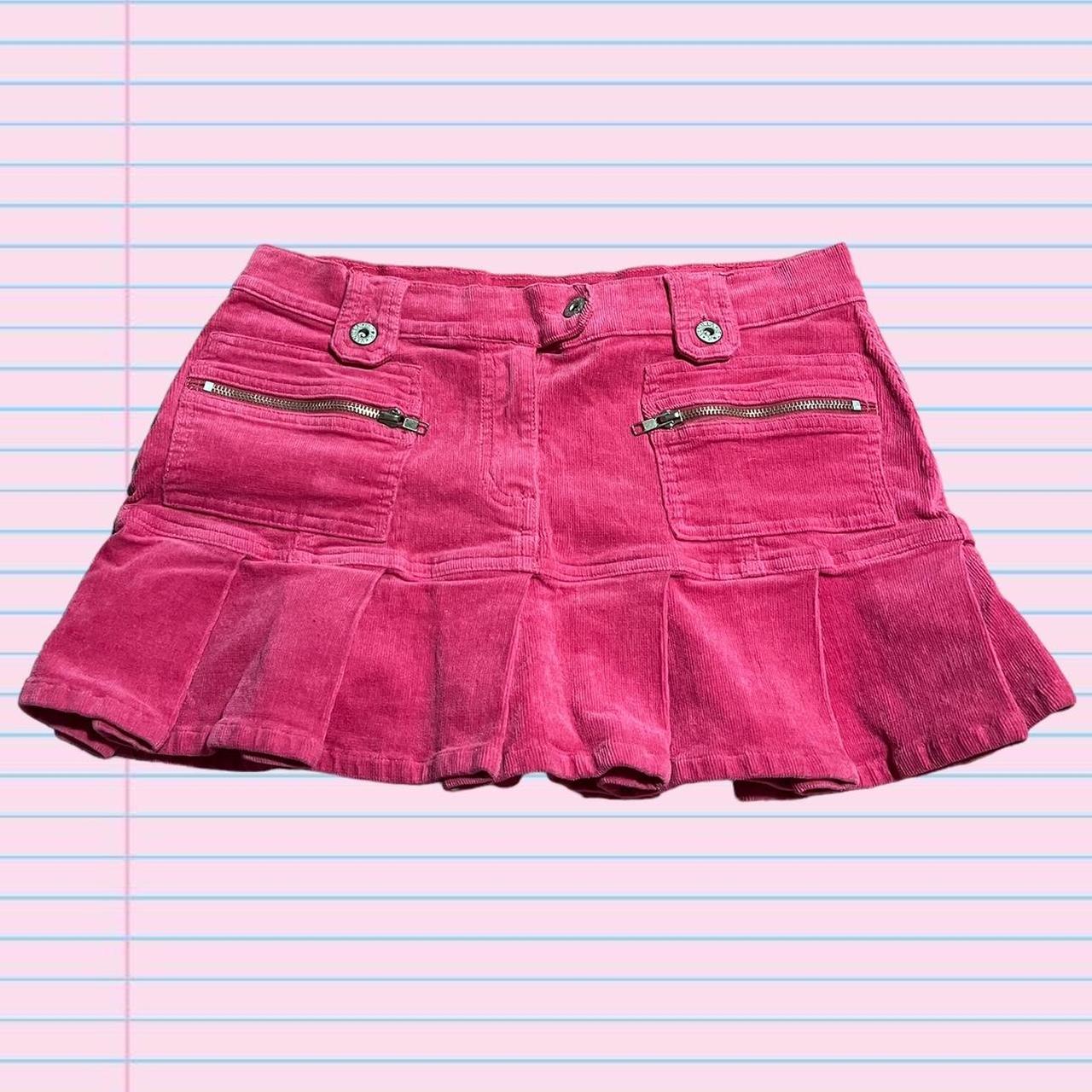 Vintage y2k/ 00s Vanilla Star Jeans pink mini... Depop