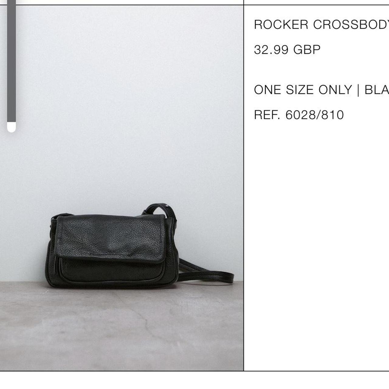 Zara rocker crossbody bag hot sale