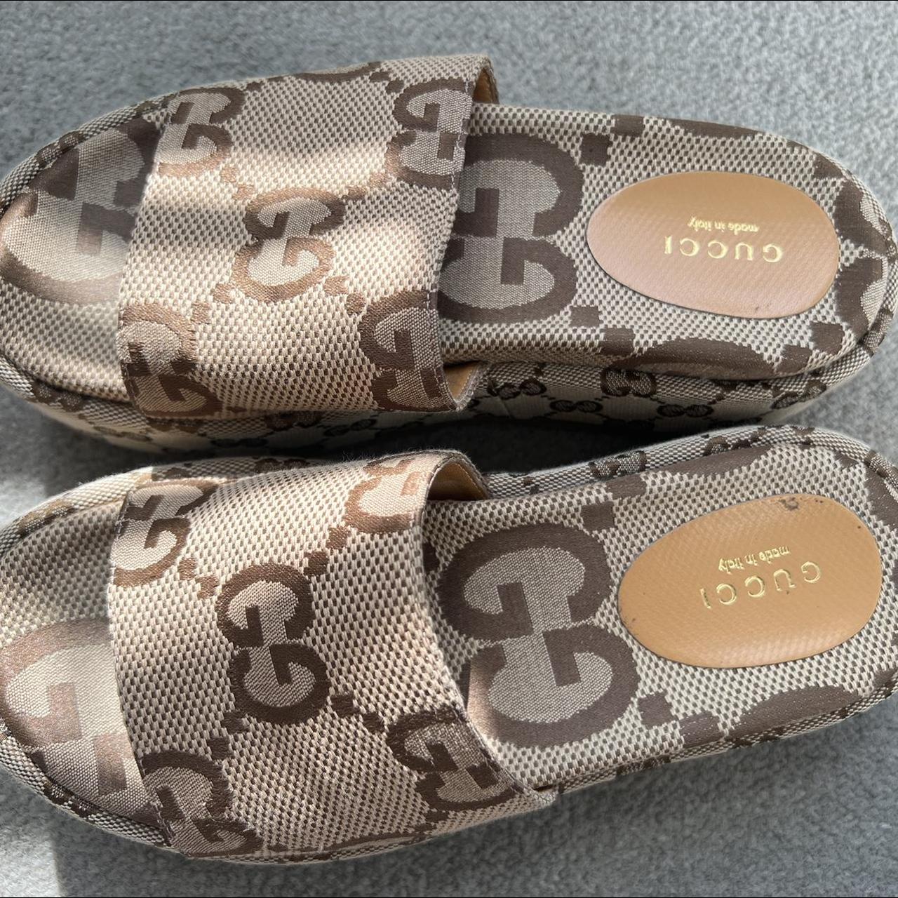 Gucci slide sandals hot sale size 5