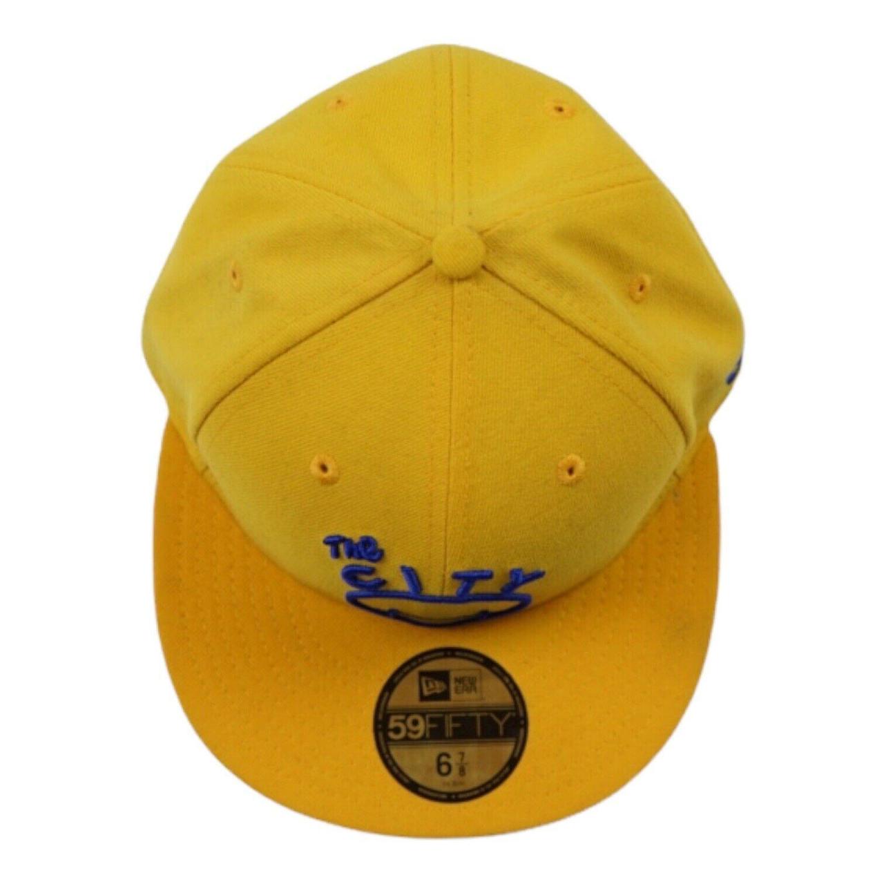 New Era Men's Yellow Hat | Depop