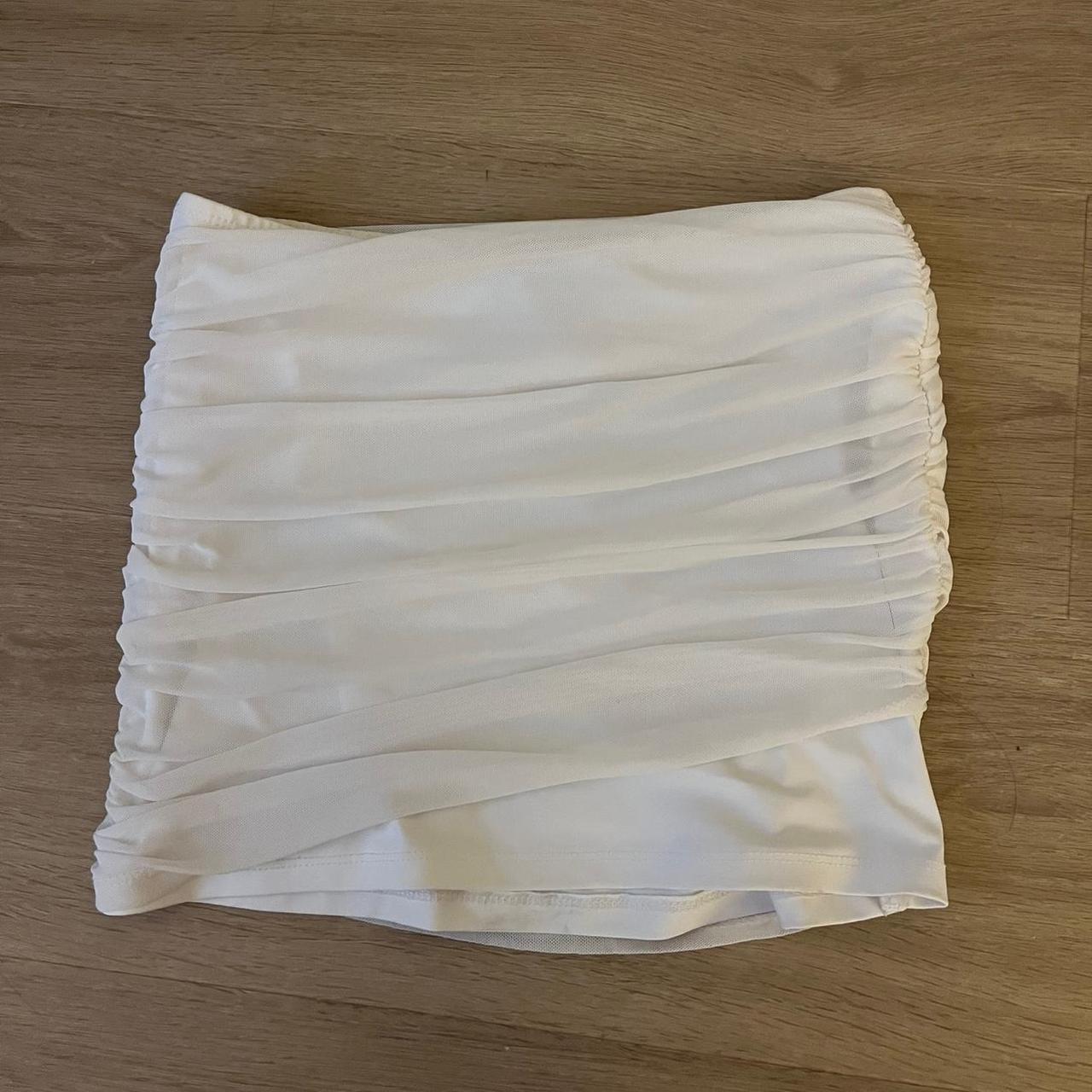 Edikted Women's Skirt - White - XS – White edikte… - image 1